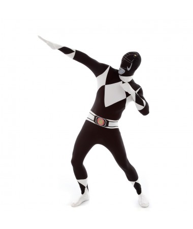 Black Power Ranger Morphsuit ADULT HIRE